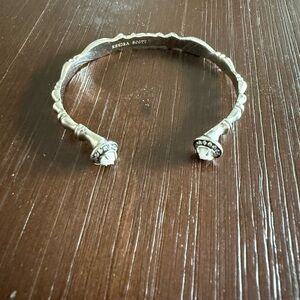 Kendra Scott Silver Twisted Cuff Bracelet